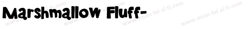 Marshmallow Fluff字体转换
